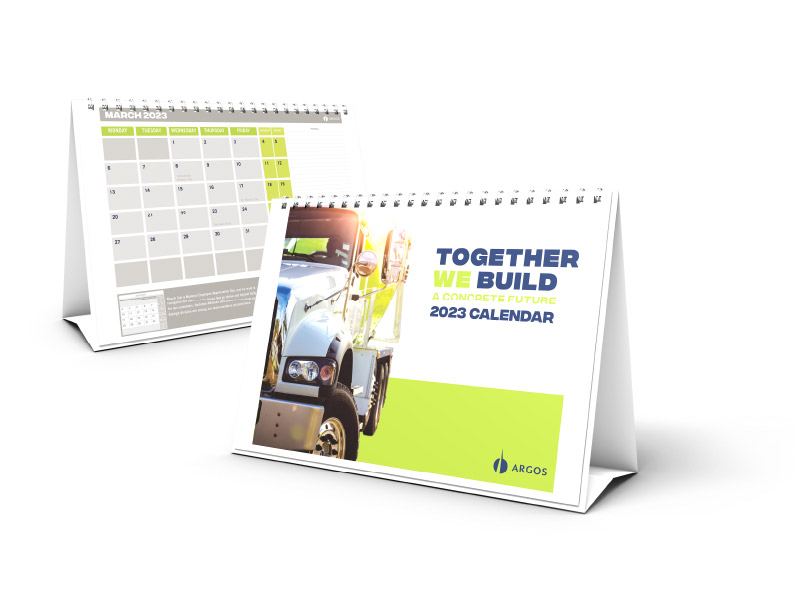 Argos calendar desk