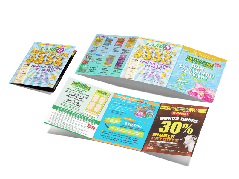 Trifold lotery